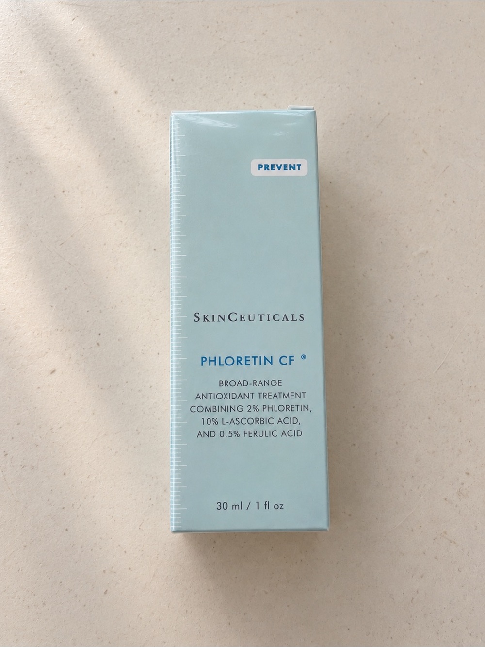SkinCeuticals Phloretin CF Antioxidant Serum – Pale Blue Packaging
